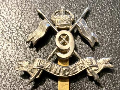 9th lancers cap - cap, badge