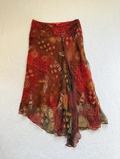 Rene Derhy Red Aztec Beaded