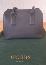 Hobbs Ladies Black Leather  Bag