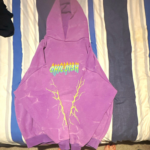 Childish purple hoodie logo - childish,