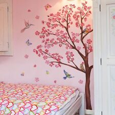 Large Pink Flower Branch Wall