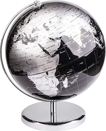 25cm world globe with - globe, a