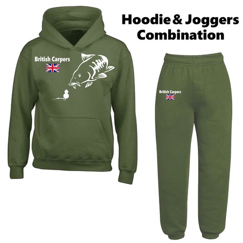 Carp fishing hoodie - carp, joggers