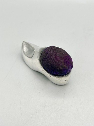 Edwardian sterling silver clog - edwardian,