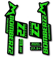 Marzocchi Z2 Bomber Fork Stickers 2020 2022 Replica Mountain Bike Downhill Decal