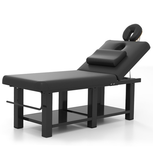 Black heavyduty wide - black, massage