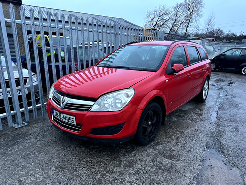 Vauxhall astra estate red - astra, 2008