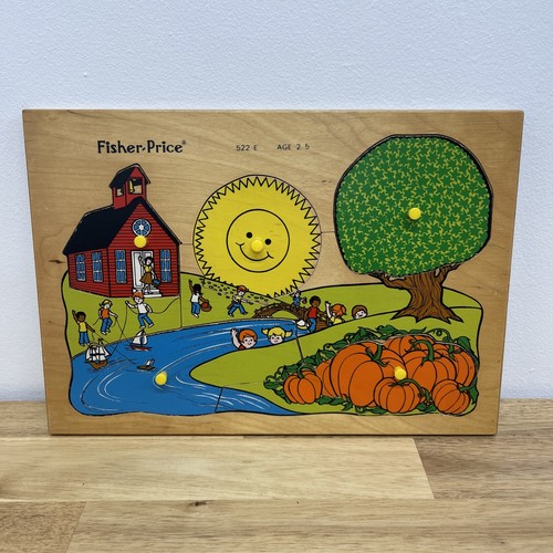 Vintage fisher price wooden - fisher-price,