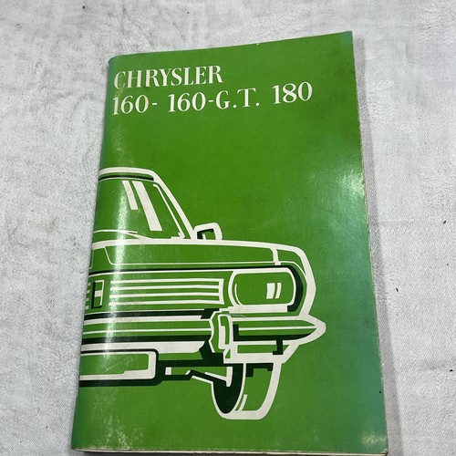 Vintage chrysler 160 - chrysler, gt