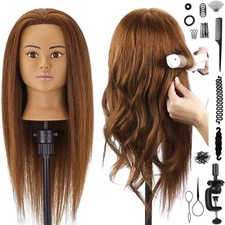 Mannequin Head with 100% Human