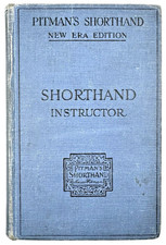 PITMAN'S SHORTHAND INSTRUCTOR (Hardback) New Era Edition, Illustrated, Vintage