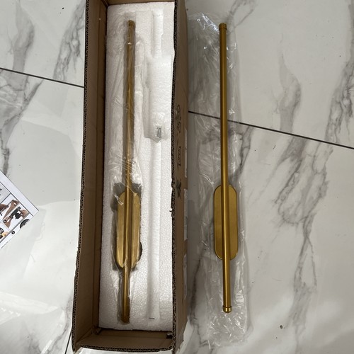 Gold modern led wall light - gold,