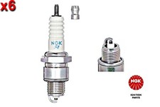 6x Spark Plug NGK Fits ARO