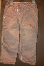 Next baby girls trousers aged 12 - 18 mths mink