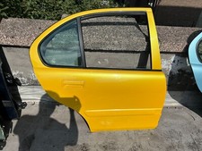 Rover 25 // MG ZR (5 Door) Right Side Rear Door (IAC Sunspot Yellow Monogram) 