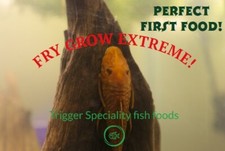 Bristlenose Fry food -"FRY GROW EXTREME" for newly free swim fry-not Repashy 