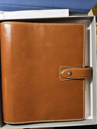 Filofax brown leather - brown,