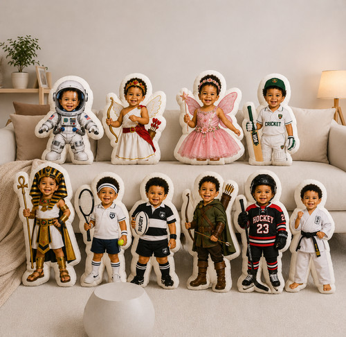 Personalised face doll - personalised, 3d