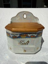 Vintage lusterware salt - lusterware,