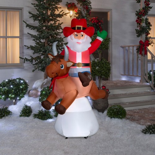 Animated cowboy santa - 6,