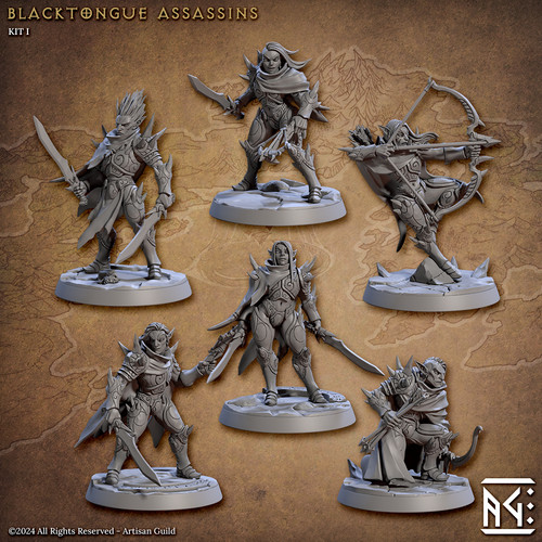 Blacktongue assassins - blacktongue,