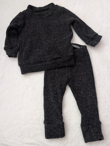Charcoal grey loungewear set - charcoal,