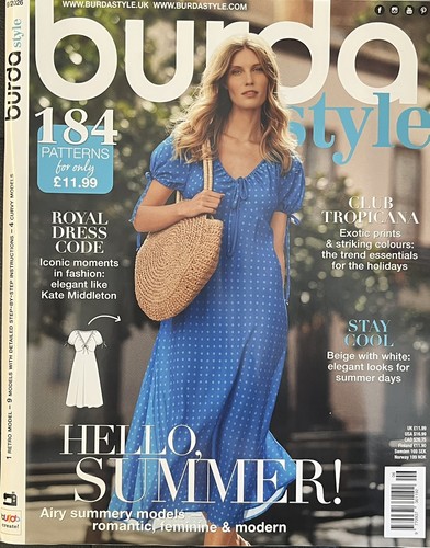 Burda style magazine issue - burda,