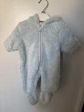 Baby Boys Next Fluffy Pramsuit