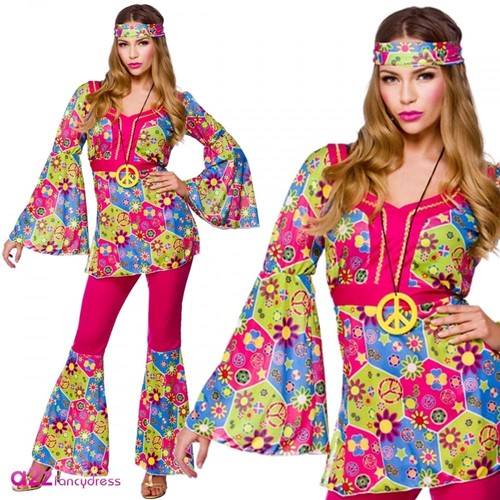 Ladies feeling groovy - groovy, hippie