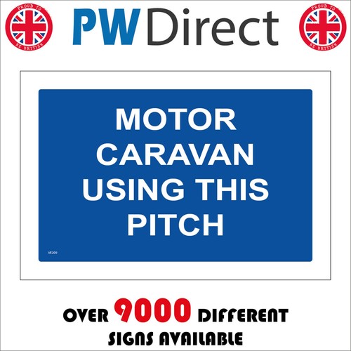 Sign motor caravan - motor, this
