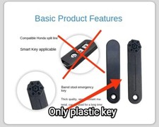 Honda Motorcycle mc39 Split Line 125 Continent PCX150 SDH110T-7 Emergency Key 