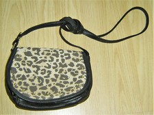 Girls Animal Print Design Faux Leather Shoulder Bag Purse From Matalan