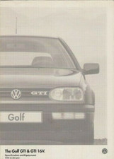 Volkswagen Golf GTi & 16v Mk3