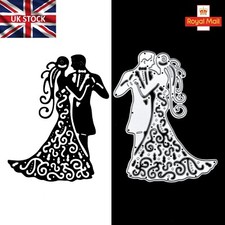 Bride & Groom Metal Cutting Die, MR & MRS, Wedding, Anniversary, Card making C3