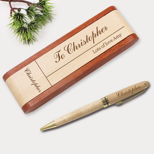 Personalised engraved wooden - personalised,