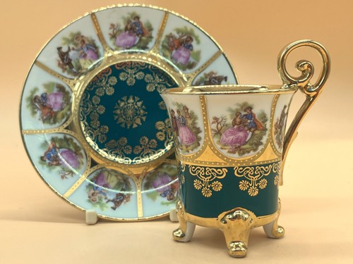 Limoges porcelain fragonard - porcelain,