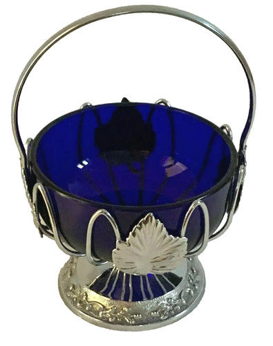 Chrome bonbon sugar basket - chrome,