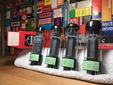 4 VintagePanasonic PowerTubes