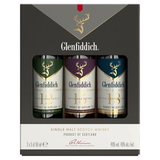 Glenfiddich Whisky 3x 5cl