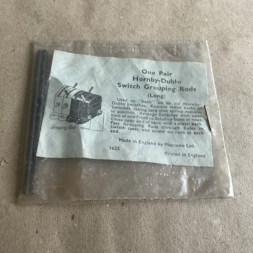 Packet two hornby dublo - packet,