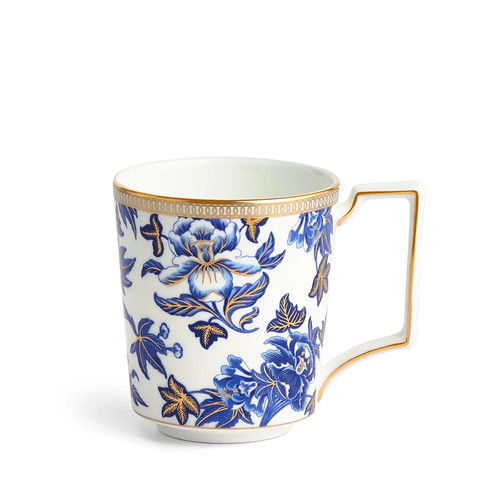 Pair wedgwood hibiscus mugs - wedgwood,