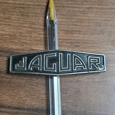 JAGUAR VINTAGE LOZENGE WHEEL TRIM LOGO BADGE 7x2cm.SEE  ?s 