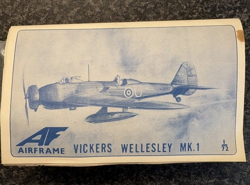 Airframe 72nd scale vickers - airframe, 1:72nd