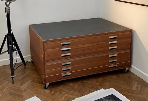 Abbess plan chest architect - plan, architect/