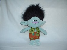THE TROLLS 14" BRANCH Cuddly Soft Beanie Plush Toy (DREAMWORKS/MOVIE/FILM/2/3)