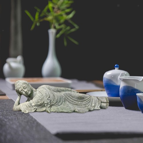 Reclining buddha statue - reclining,