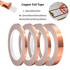 25m adhesive copper slug - slug, tape
