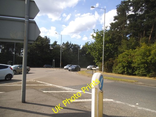 Photo 6x4 roundabout nine - roundabout,