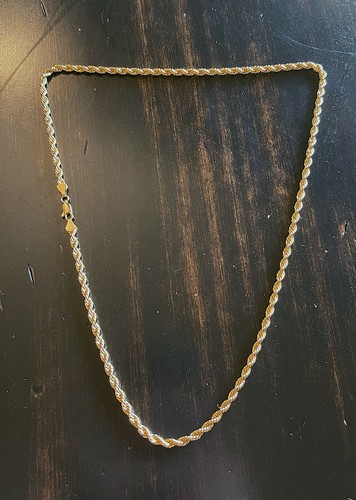 Men 14k gold stamped - men's, rope