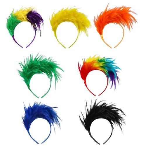 Popular feather hairband 1920s - feather,
